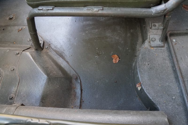 This is an original Swiss Army Willys Jeep.  Good  ..