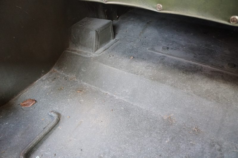 This is an original Swiss Army Willys Jeep.  Good  ..