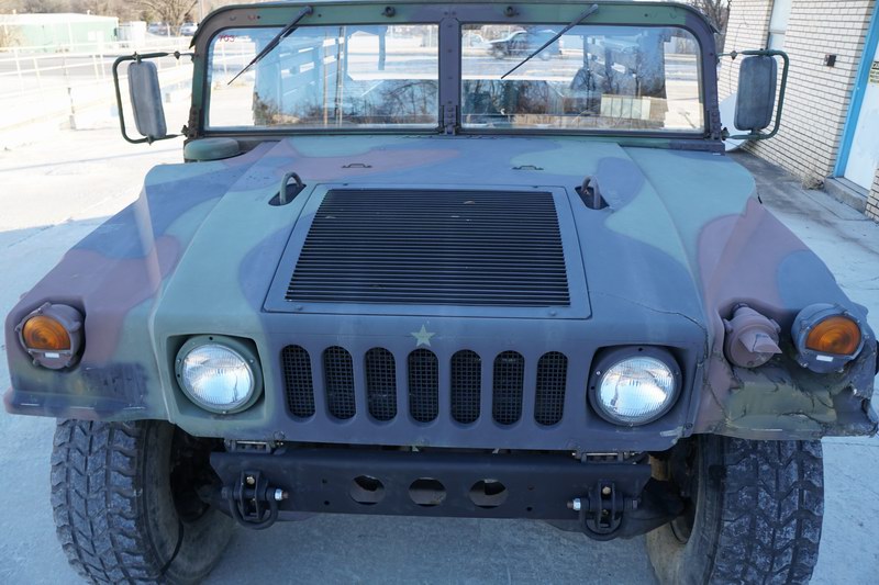 This Humvee was original from the US Military but  ..