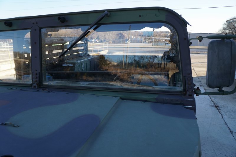 This Humvee was original from the US Military but  ..