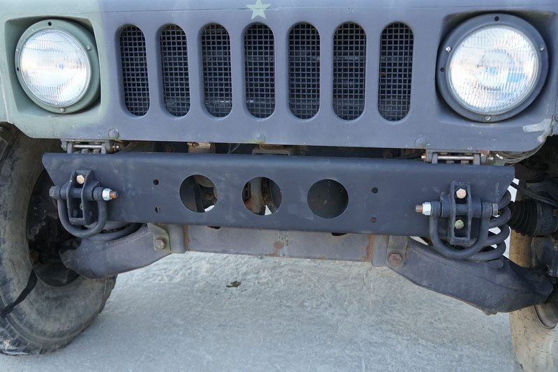 This Humvee was original from the US Military but  ..
