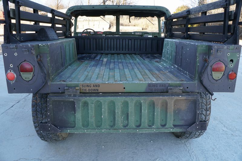 This Humvee was original from the US Military but  ..