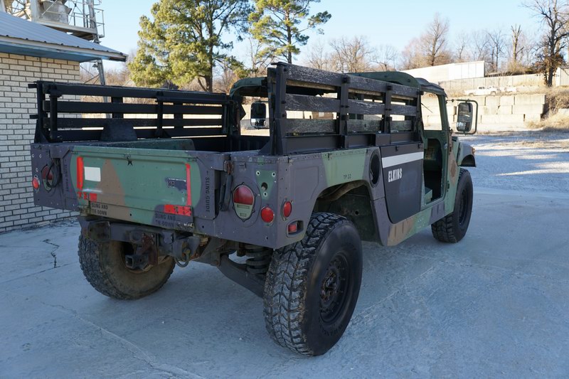 This Humvee was original from the US Military but  ..