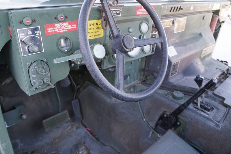 This Humvee was original from the US Military but  ..