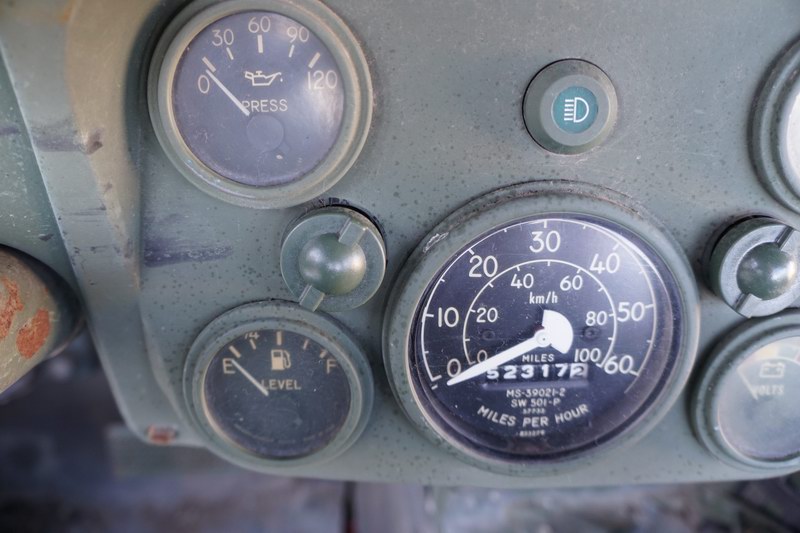 This Humvee was original from the US Military but  ..