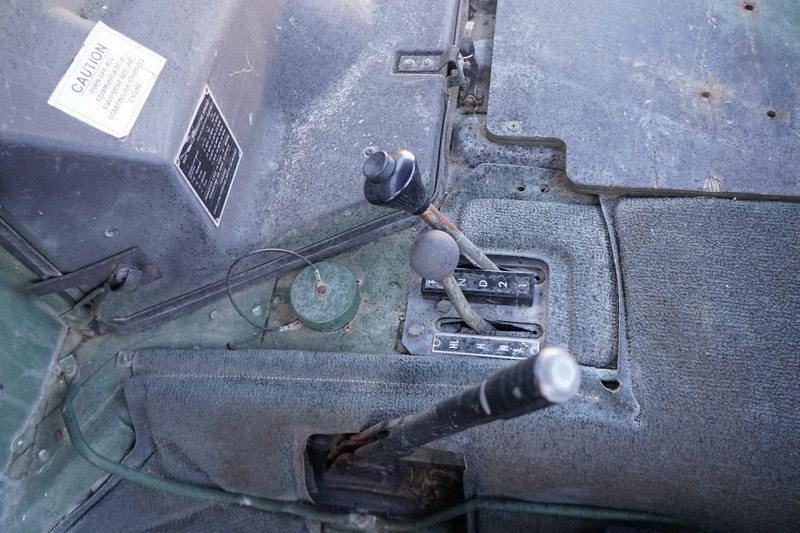 This Humvee was original from the US Military but  ..