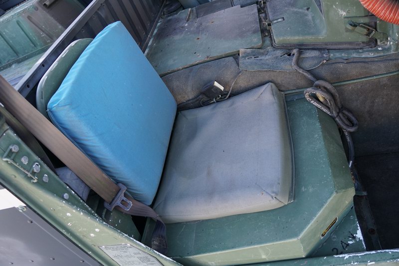 This Humvee was original from the US Military but  ..
