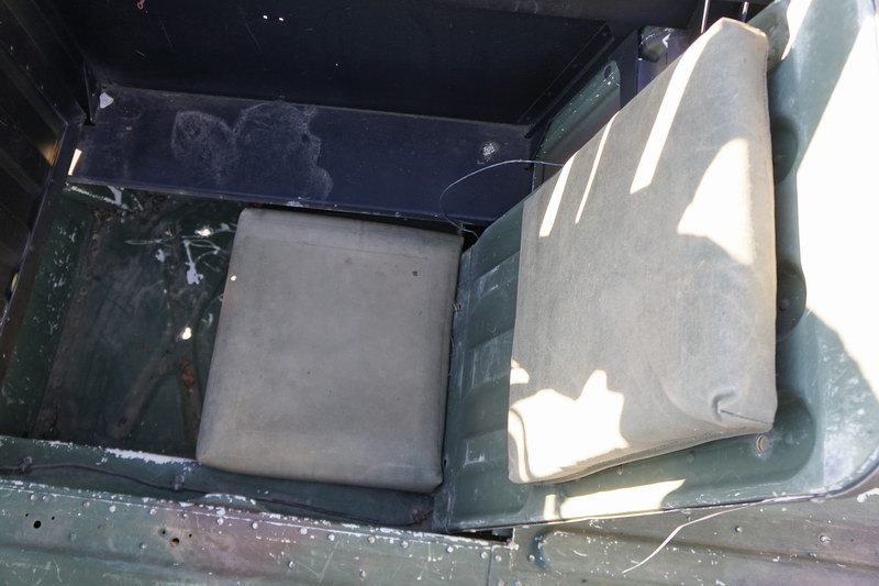 This Humvee was original from the US Military but  ..