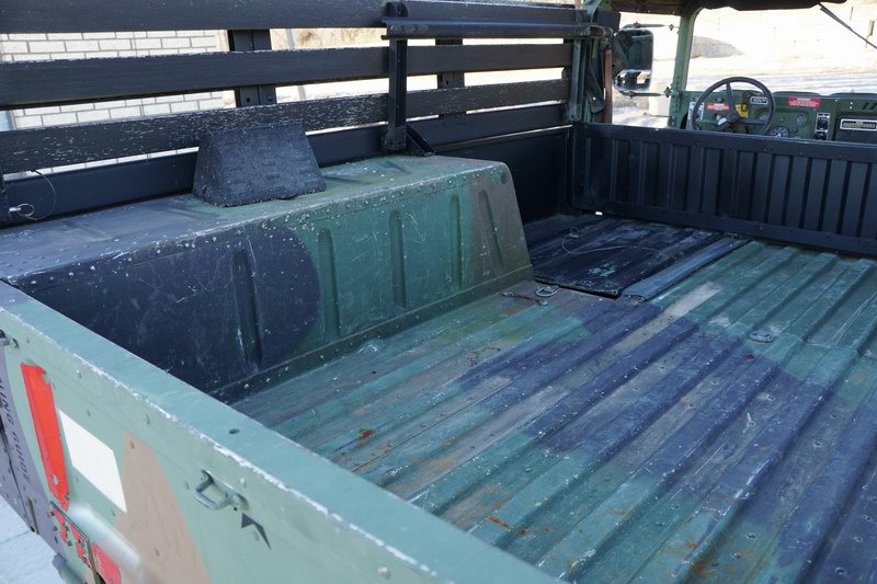This Humvee was original from the US Military but  ..
