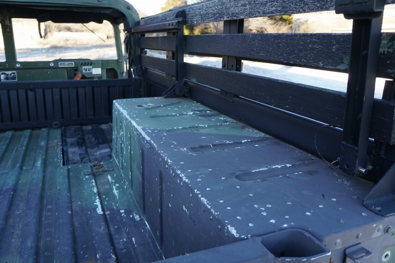 This Humvee was original from the US Military but  ..