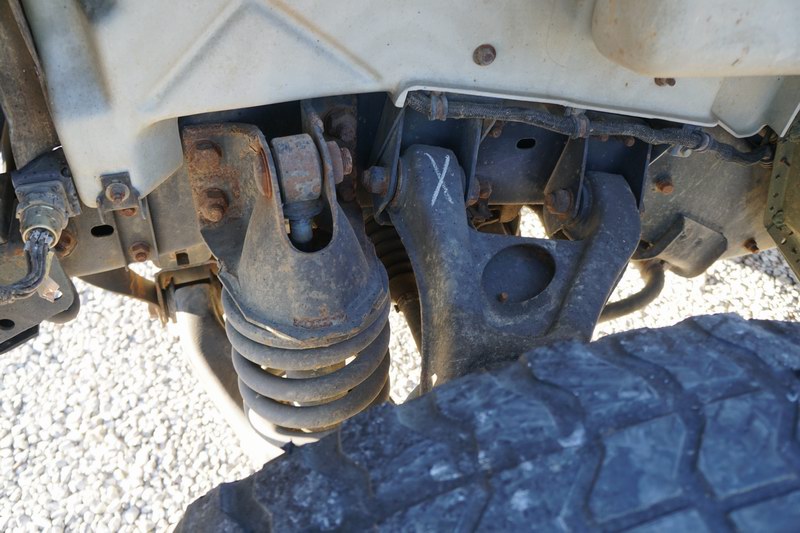 This Humvee was original from the US Military but  ..