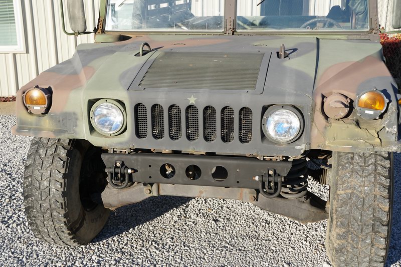 This Humvee was original from the US Military but  ..