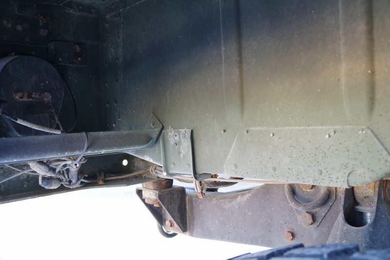 This Humvee was original from the US Military but  ..
