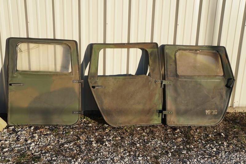 This Humvee was original from the US Military but  ..