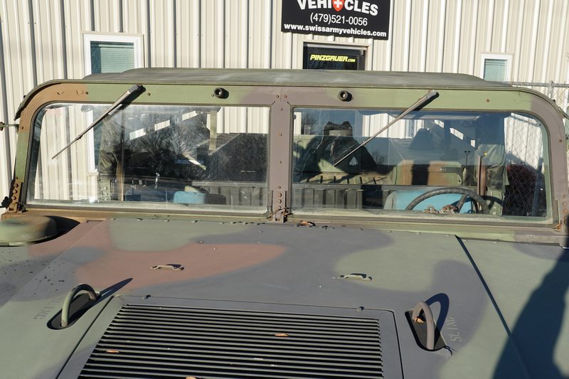This Humvee was original from the US Military but  ..