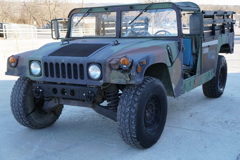 This Humvee was original from the US Military but  ..