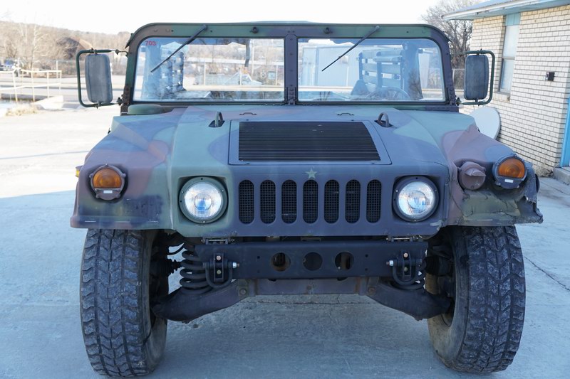 This Humvee was original from the US Military but  ..