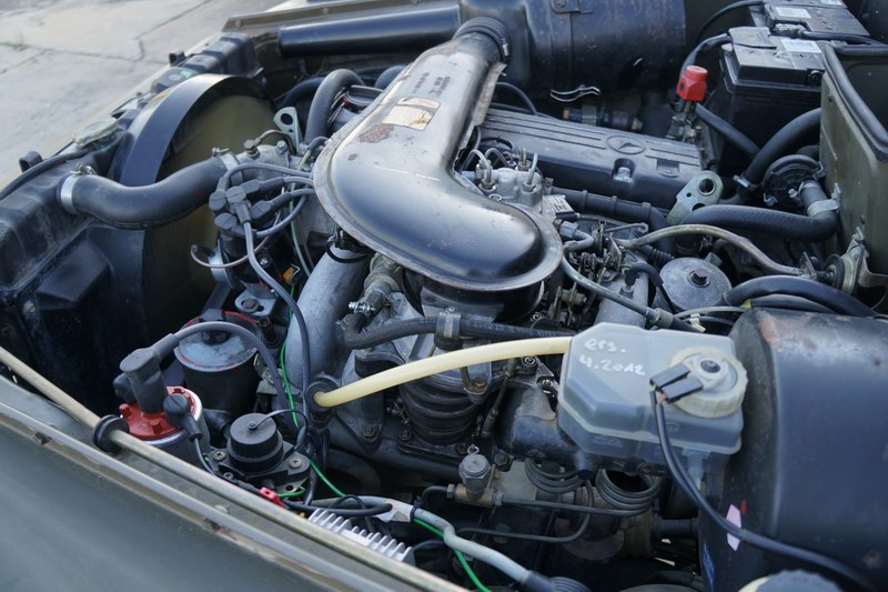 Original Swiss Army G Wagen. 2.3L 4 Cyl Gasoline F ..