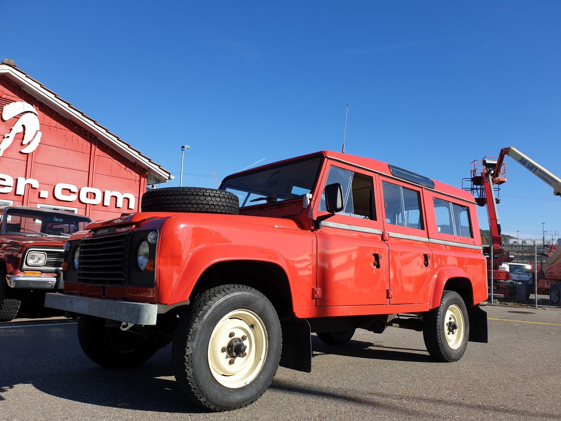 Land Rover 110  Fire Truck