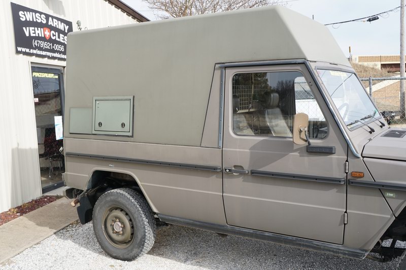Original Swiss Army Hardtop Radio Truck  G Wagen.  ..