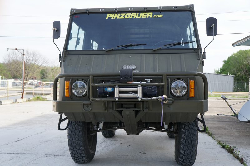 Swiss Army Troop Carrier with 4 rear seats. Good o ..