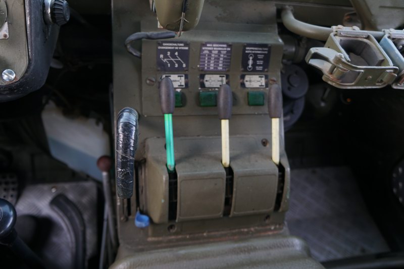 Swiss Army Troop Carrier with 4 rear seats. Good o ..