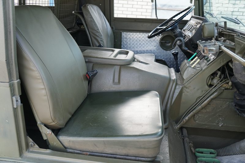 Swiss Army Troop Carrier with 4 rear seats. Good o ..