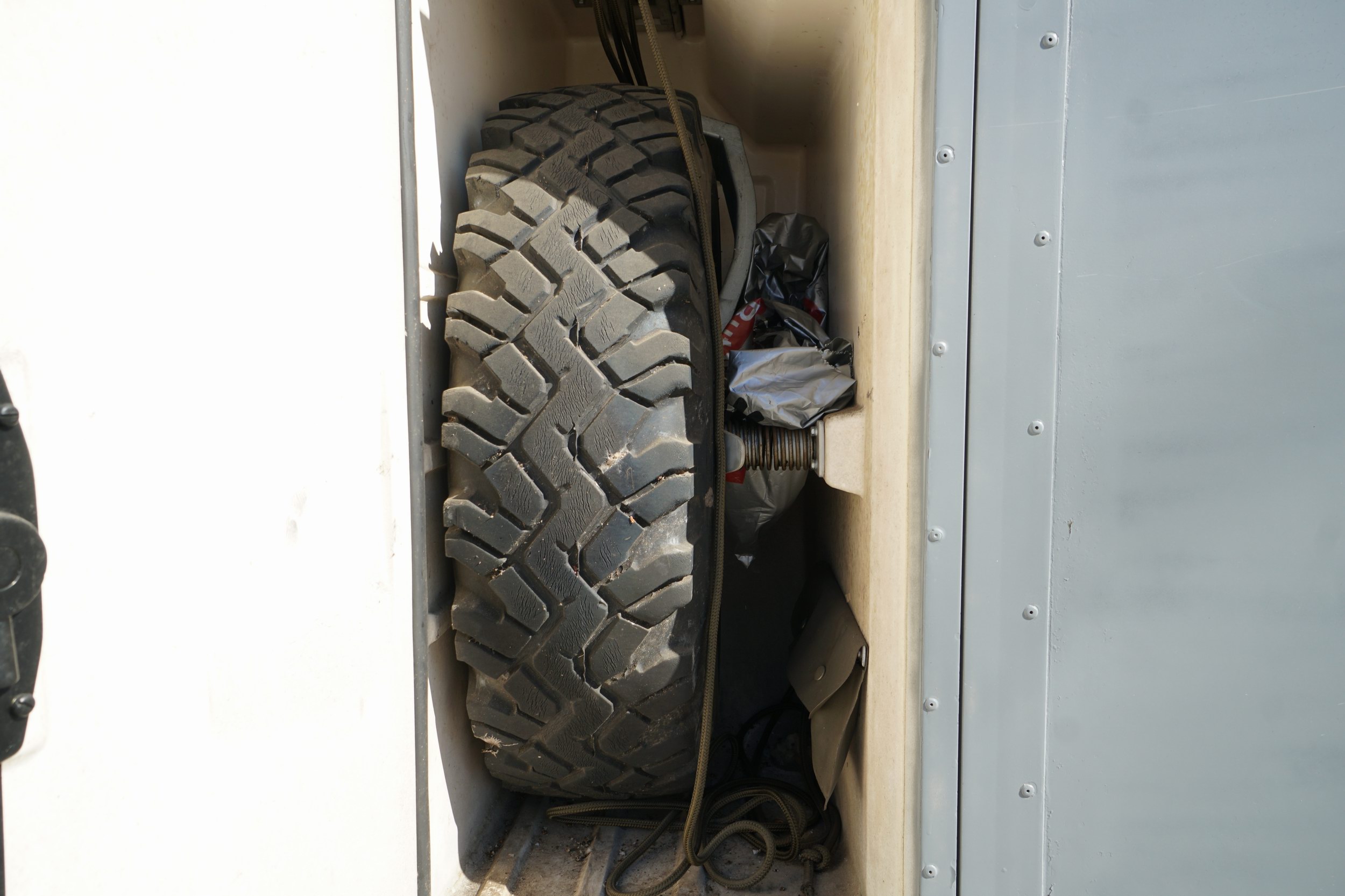 Former Swiss Army 712W Workshop Truck.  
Original ..