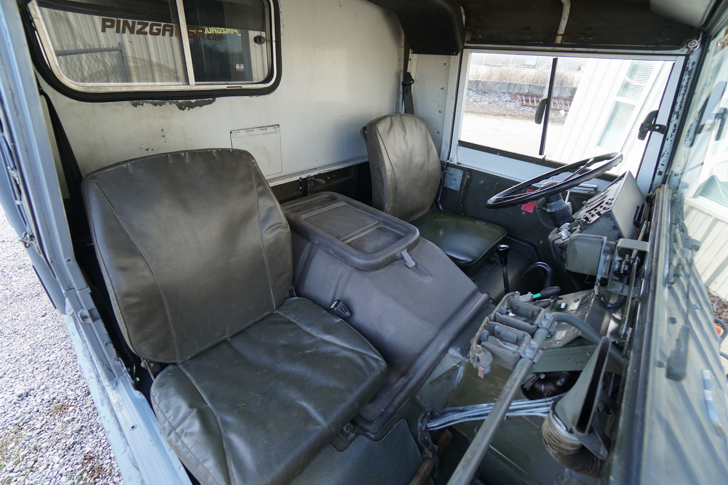 Former Swiss Army 712W Workshop Truck.  
Original ..