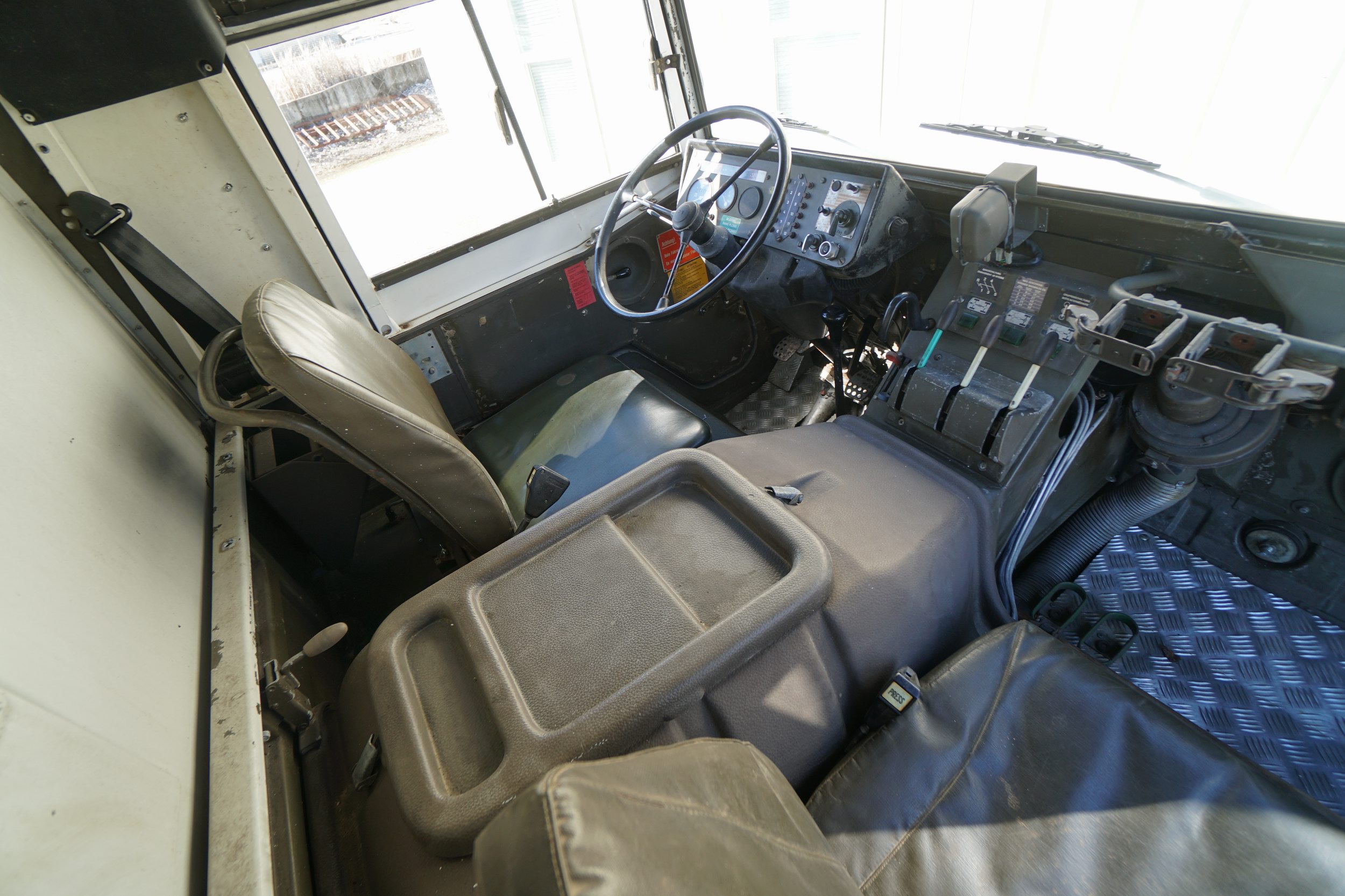 Former Swiss Army 712W Workshop Truck.  
Original ..
