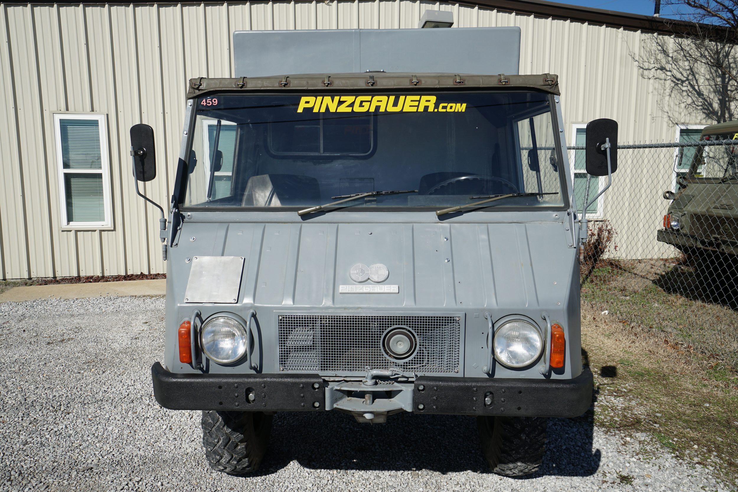 Former Swiss Army 712W Workshop Truck.  
Original ..