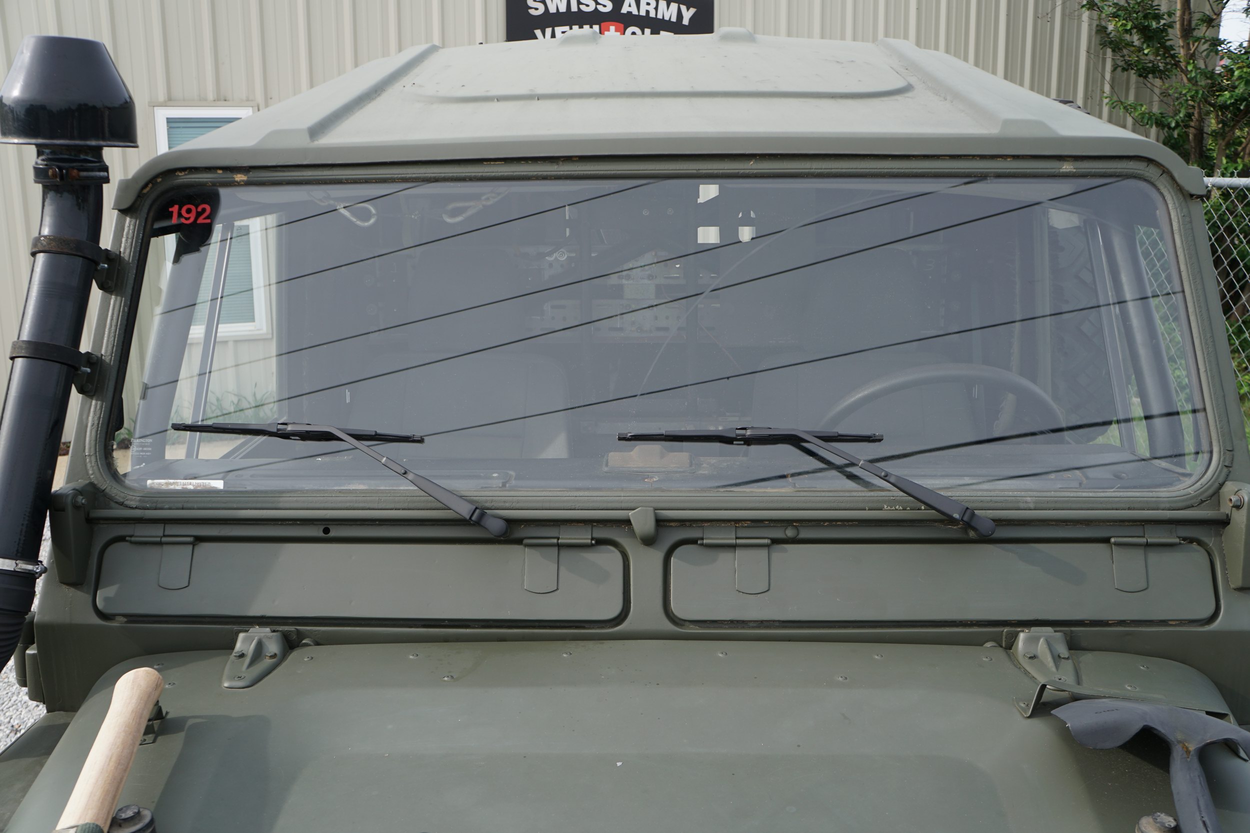 Original British Military Radio Truck Hardtop  TUM ..