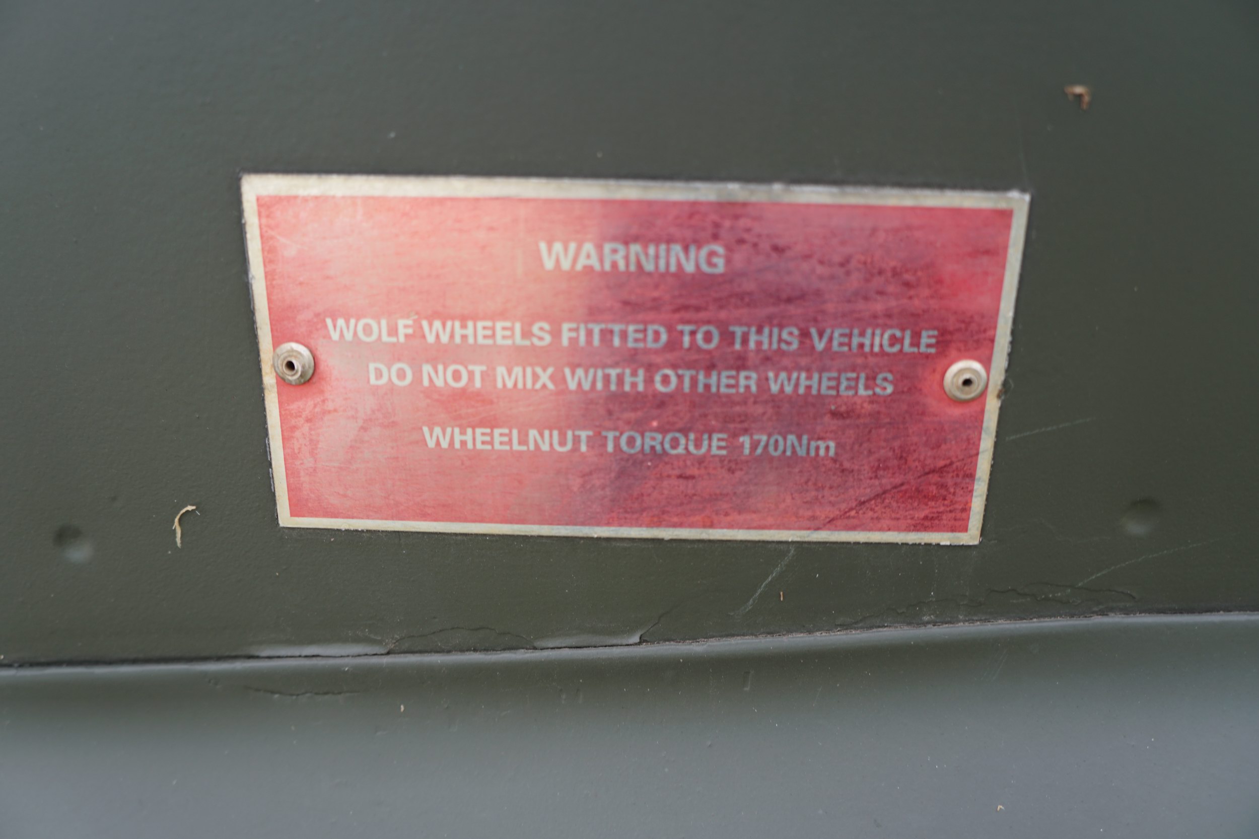 Original British Military Radio Truck Hardtop  TUM ..