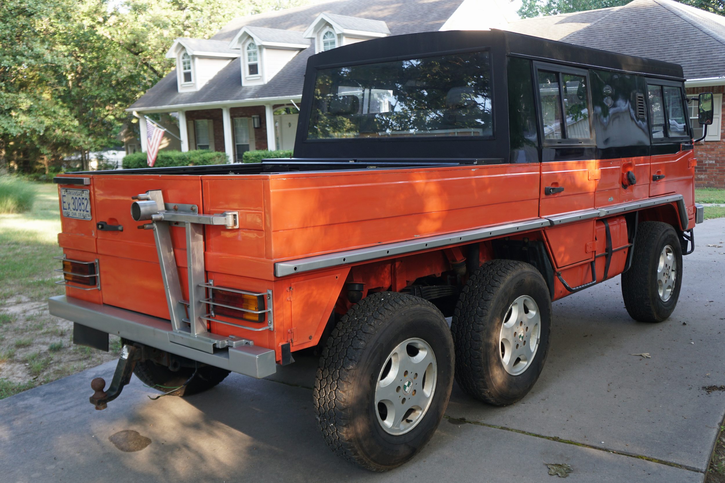 Rare Pinzgauer 718 6x6  Custom 3 Door Crew Cab  
 ..