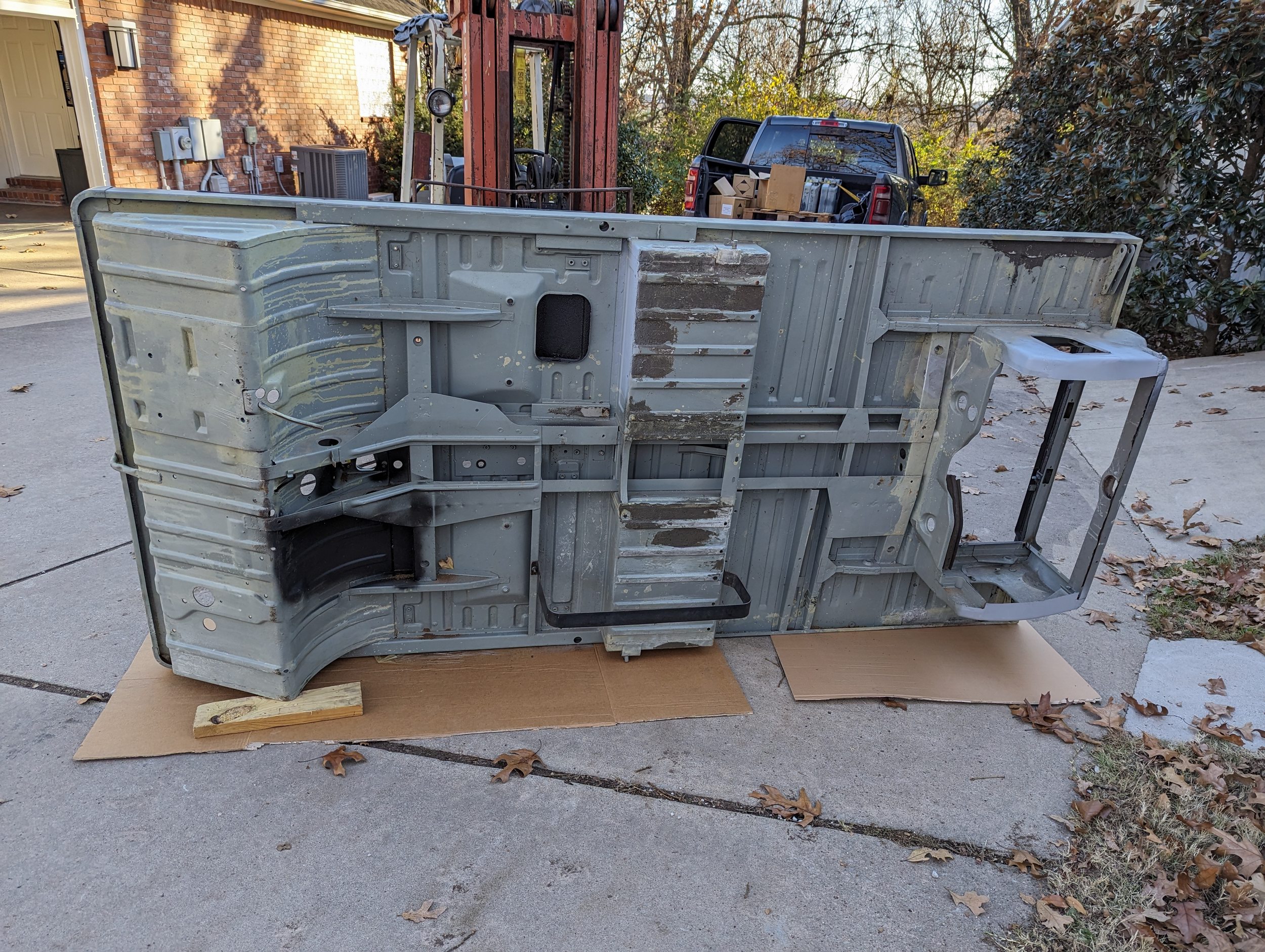 complete Platform Body Series 2  SWB Rhino Lined u ..