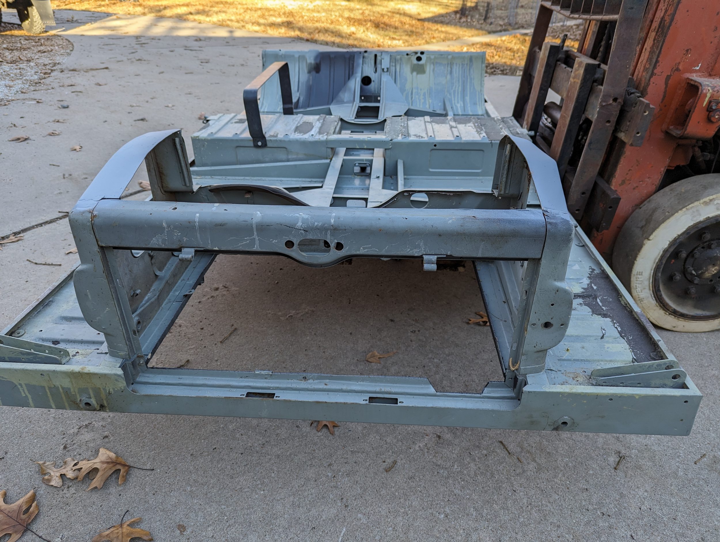 complete Platform Body Series 2  SWB Rhino Lined u ..