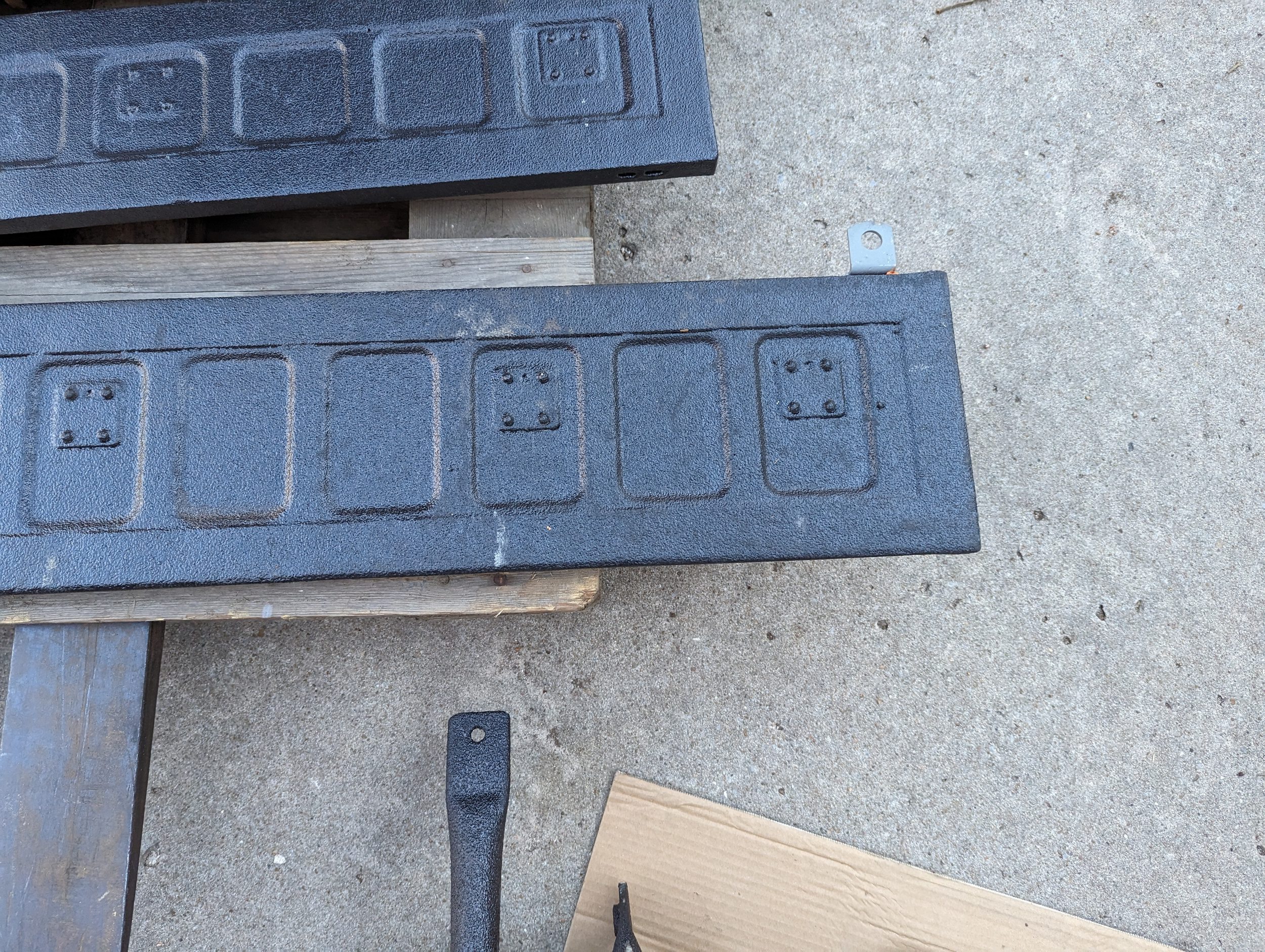 complete Platform Body Series 2  SWB Rhino Lined u ..