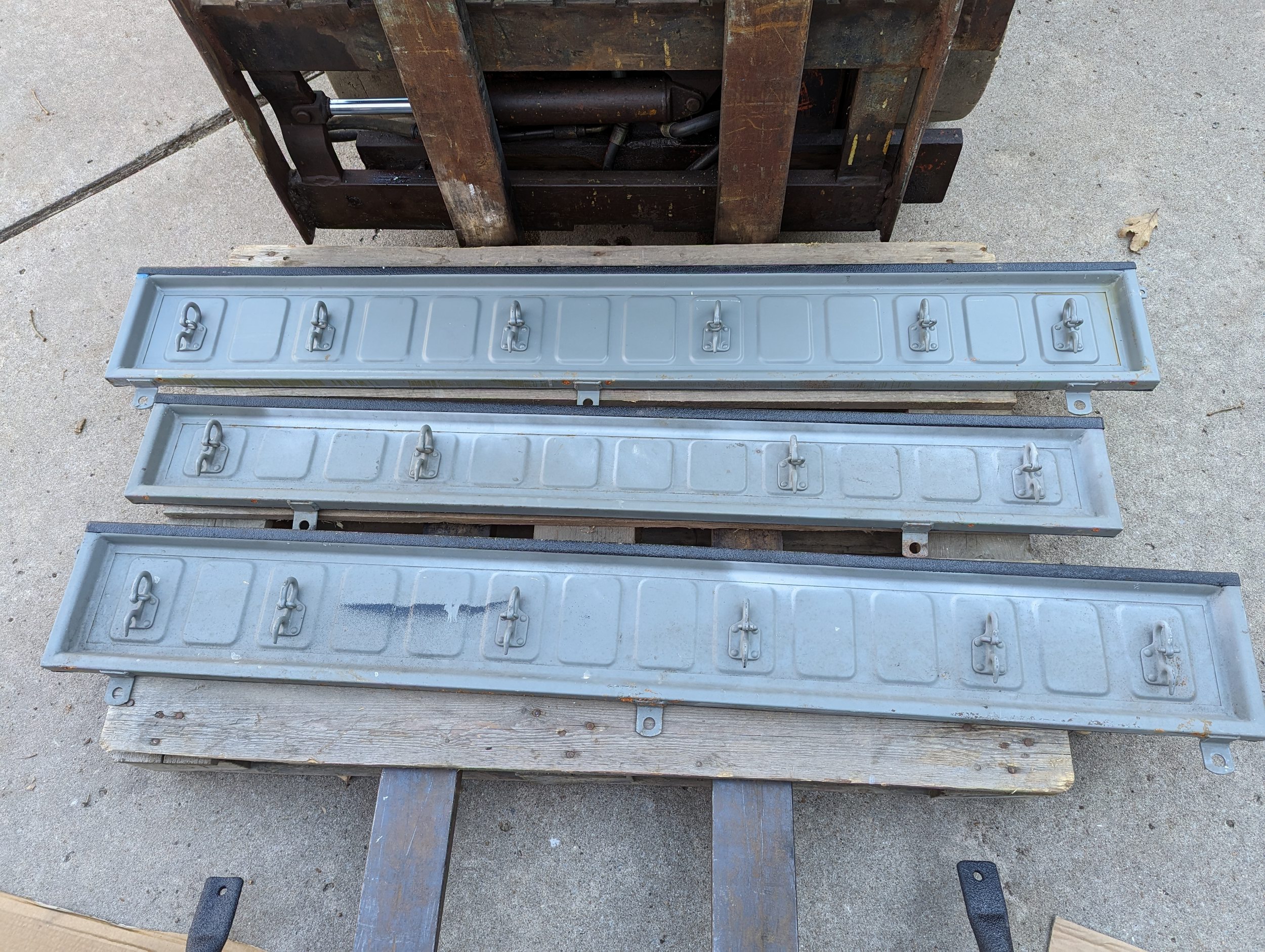 complete Platform Body Series 2  SWB Rhino Lined u ..