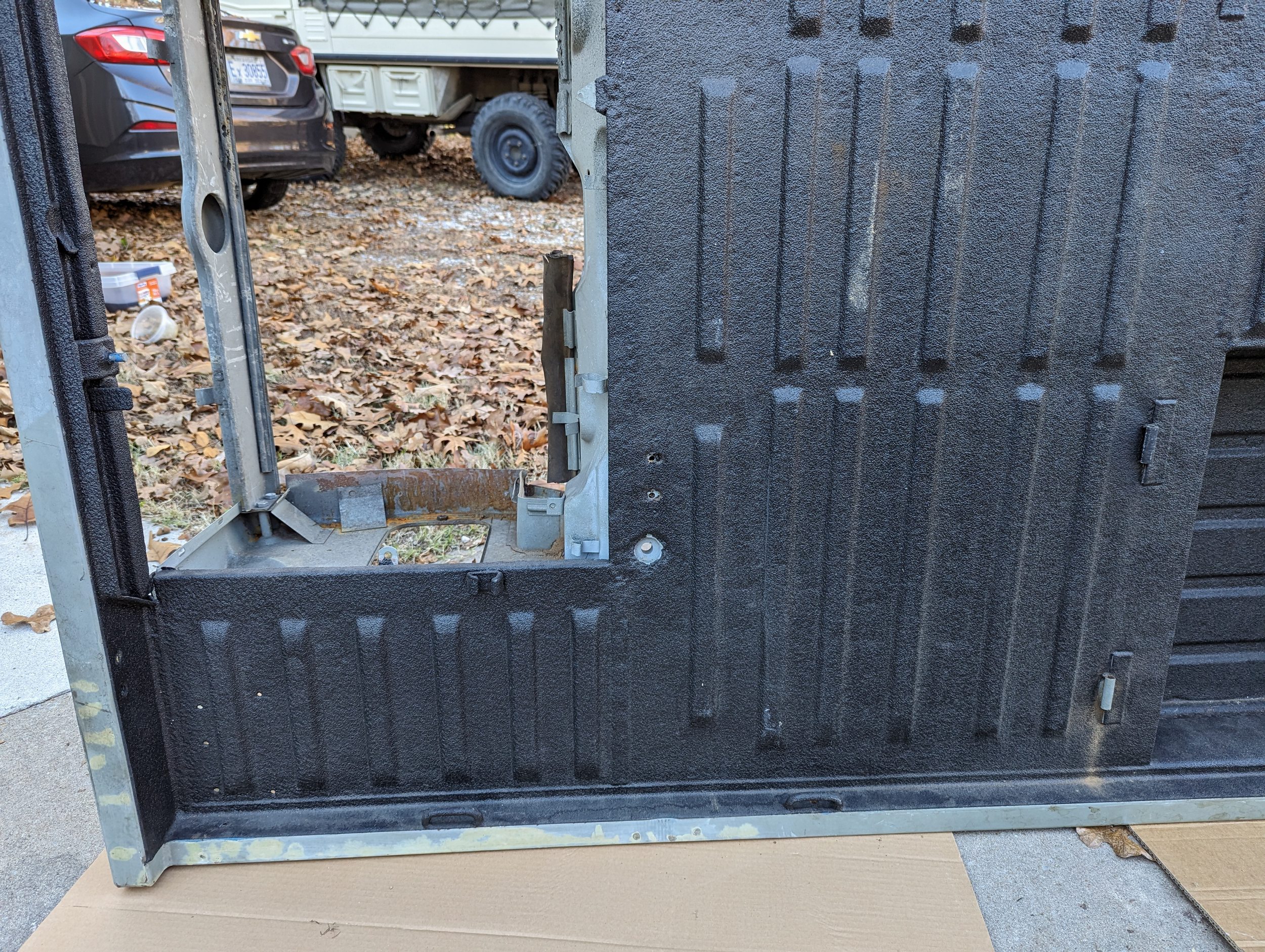 complete Platform Body Series 2  SWB Rhino Lined u ..