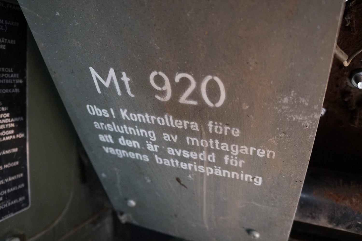 Volvo L3315  Radio Truck from Swedish Army  
The  ..