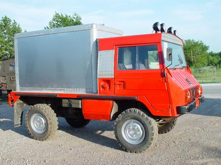 This Vehicle has an all aluminium box in the back. ..
