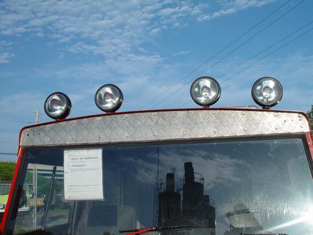 This Vehicle has an all aluminium box in the back. ..