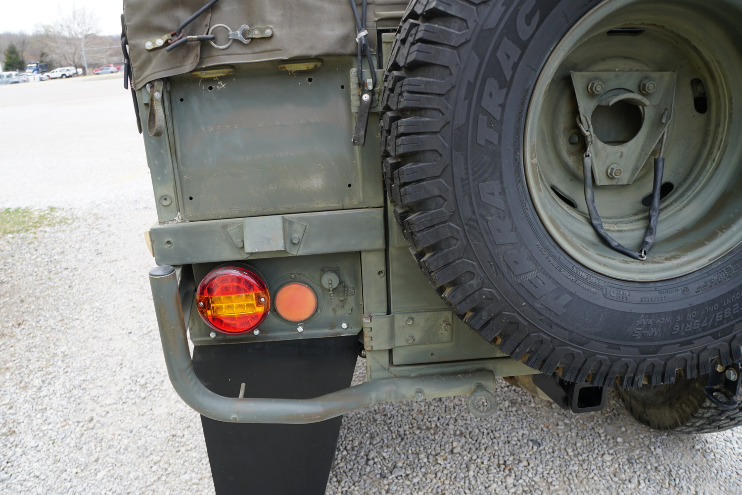 This is an original Swiss Army Troop Carrier 
Goo ..