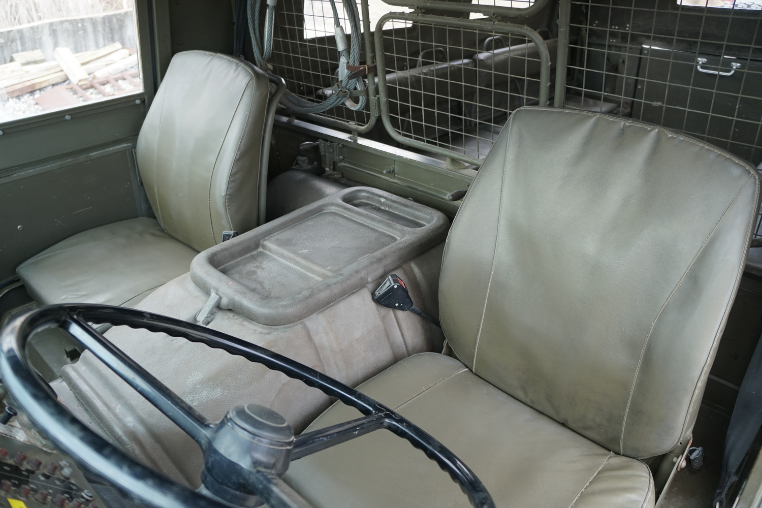 This is an original Swiss Army Troop Carrier 
Goo ..
