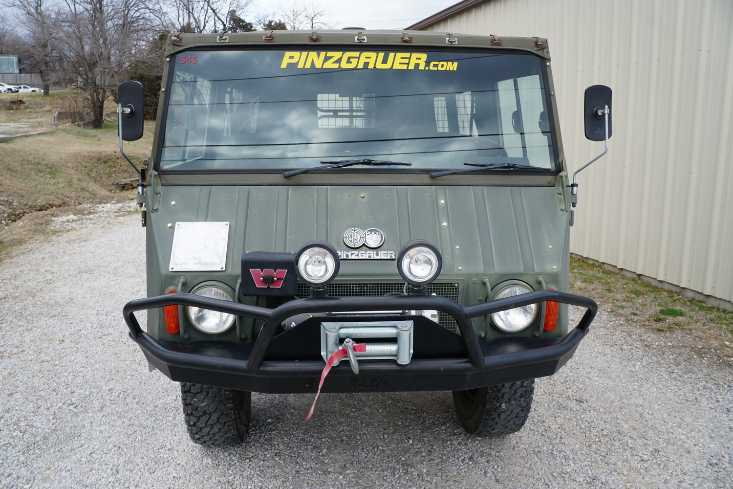 This is an original Swiss Army Troop Carrier 
Goo ..