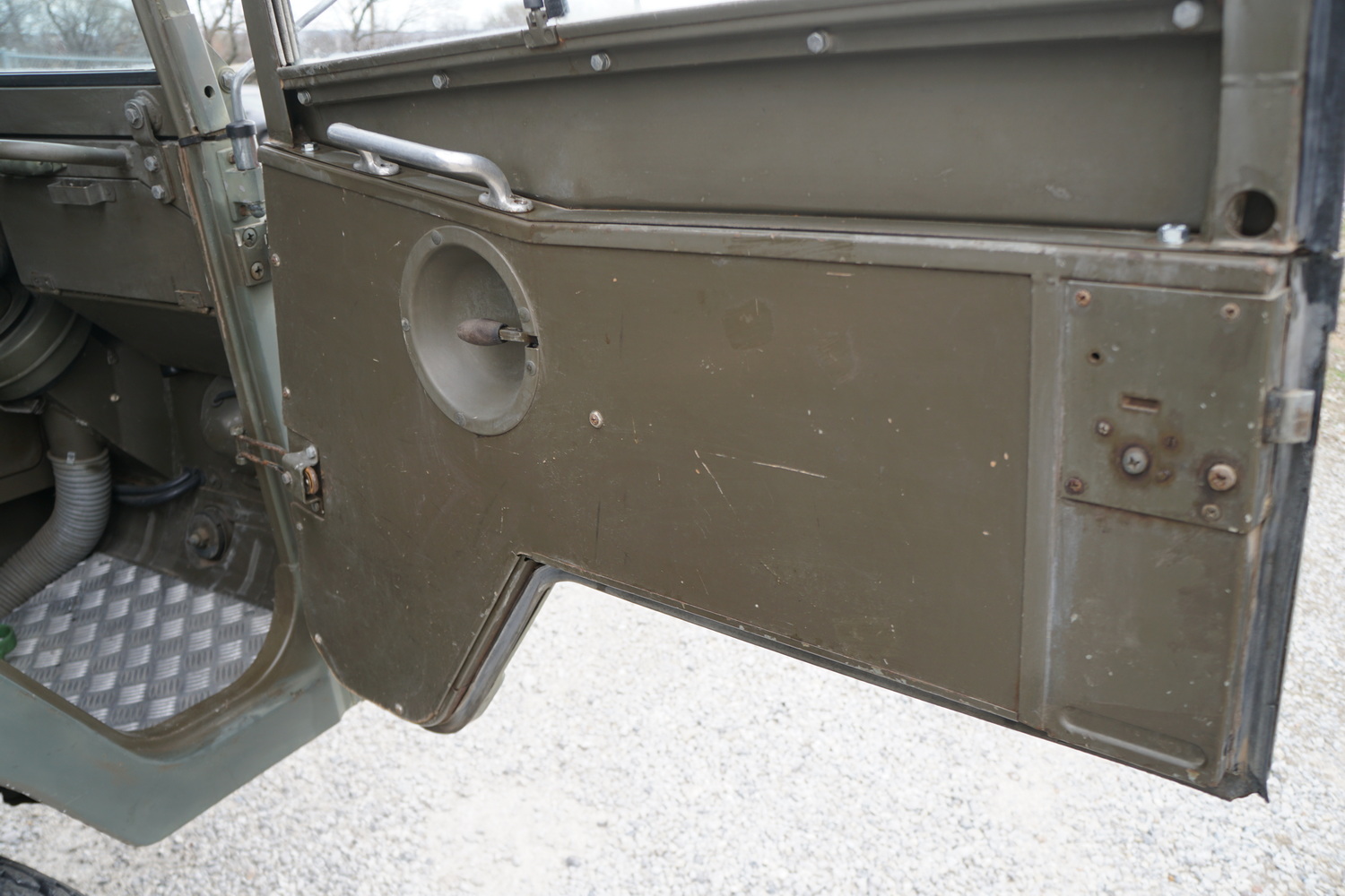 This is an original Swiss Army Troop Carrier 
Goo ..