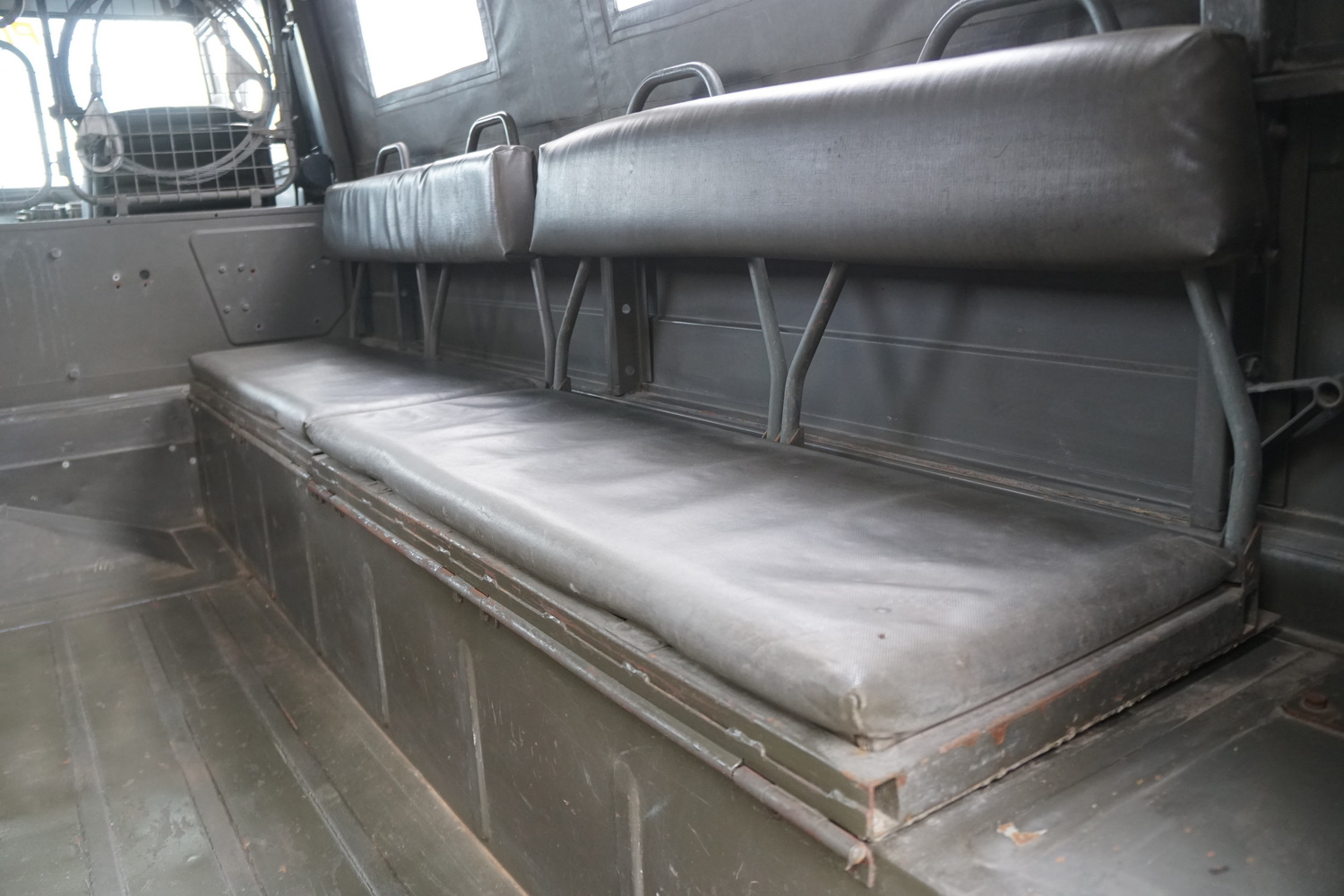 This is an original Swiss Army Troop Carrier 
Goo ..