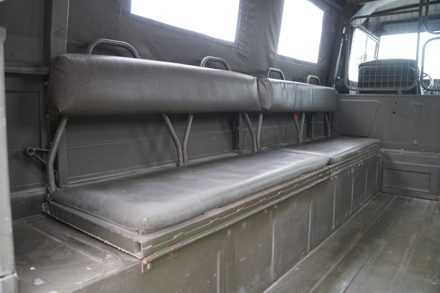 This is an original Swiss Army Troop Carrier 
Goo ..