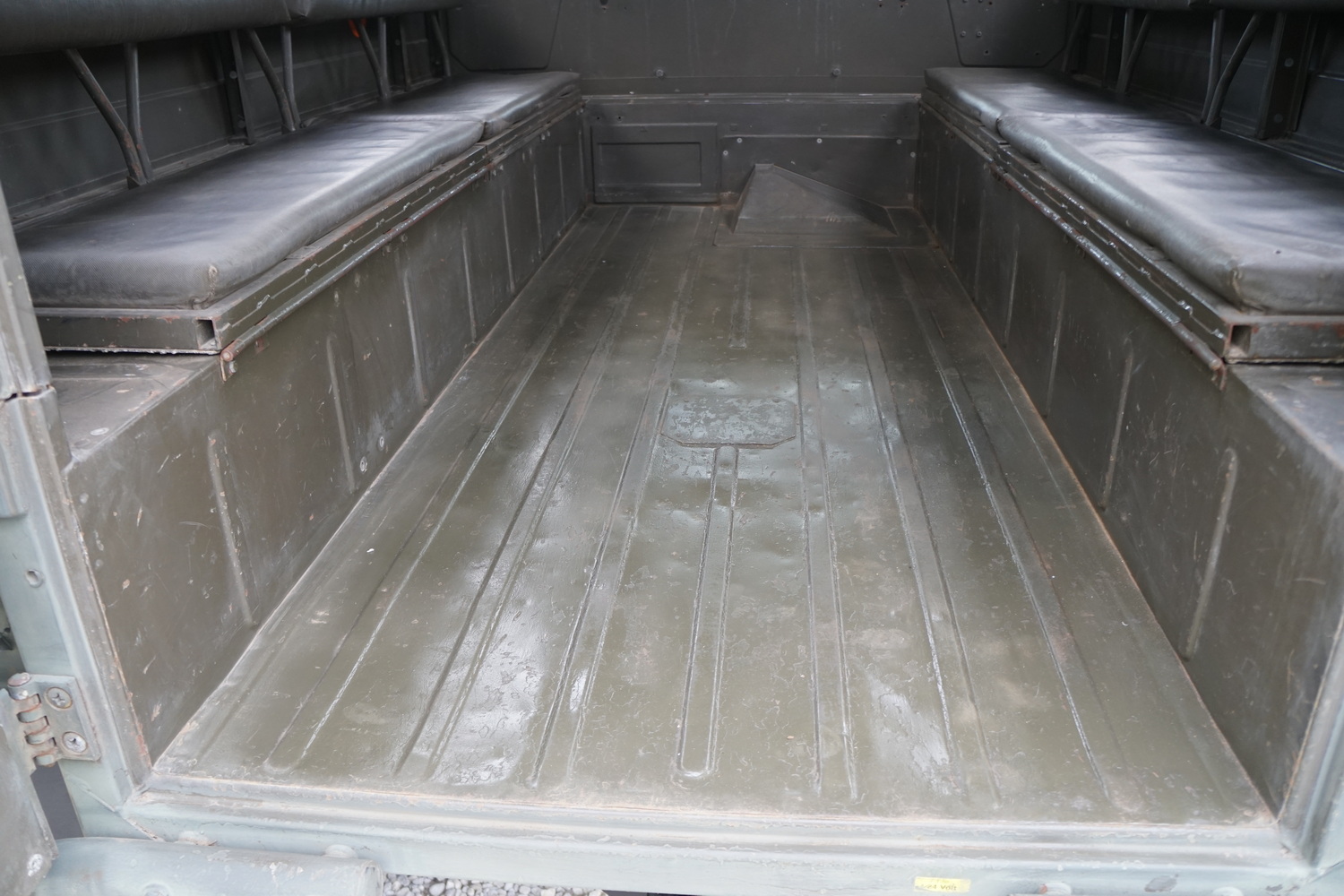 This is an original Swiss Army Troop Carrier 
Goo ..