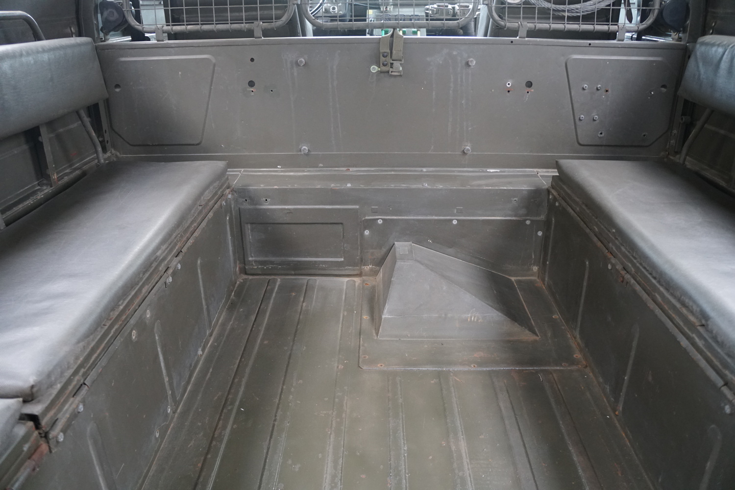 This is an original Swiss Army Troop Carrier 
Goo ..